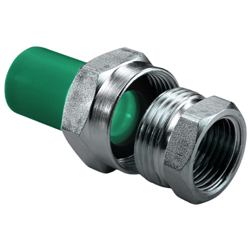 Муфта комбинир. раз. ПП AntiFire D40-1 1/2"ВР Green 034071
