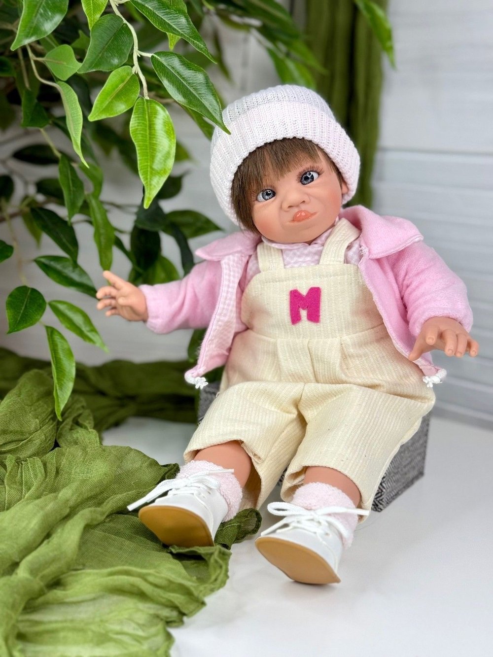 Кукла LAMAGIK мягконабивная  38см Gestito (12028)