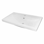 Тумба с раковиной подвесная Loranto KANTRI CS00097253 80/2 раковина Фостер 80, белый глянец