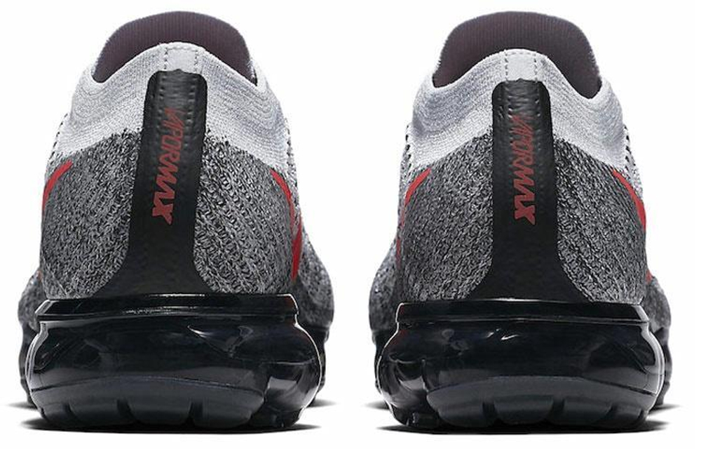 Кроссовки Nike Vapormax Platinum Red Black