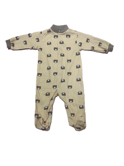 Комбинезон с закрытой ножкой на кнопках из кулирки (100% хлопок) на рост 86 см