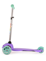 Самокат 3х кол.55см,макс.высота ручки62см,колесаPUсвет,макс.вес45кг