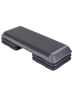 Степ-платформа быстросборная SP-205 108х41,5х20 см, обрезиненная, 3-х уровневая