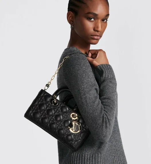 Сумка Dior Lady D-joy, модель среднего формата