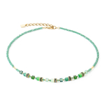 Колье Coeur de Lion Green 4565/10-0500