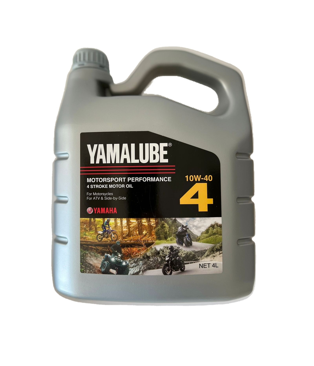 Масло Yamalube MC 4T 10W-40, (4 л)