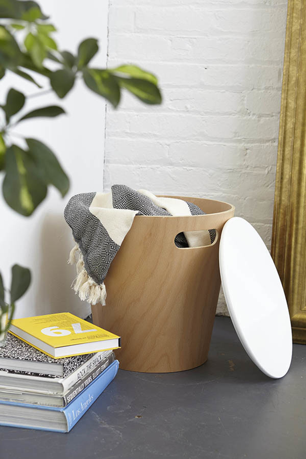 Столик-табурет Woodrow светлое дерево