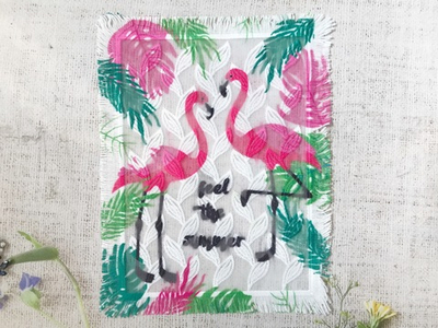 Декоративный пришивной элемент, р. 23,5х18 см