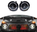 Передние фары Dark Night для Mercedes Benz G class W465 G450 G500 G550 G63 2025+ Гелик Гелентваген