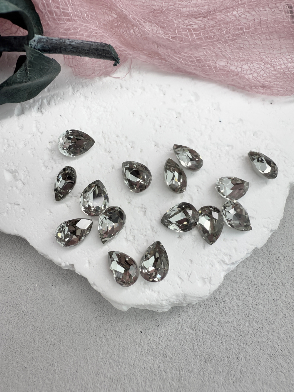 Капля Drop 6*8 мм, Black Diamond