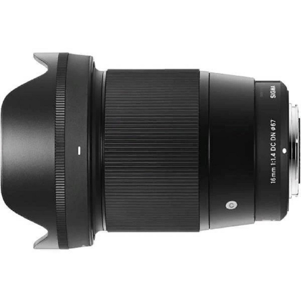 Sigma AF 16mm f/1.4 DC DN Contemporary Canon EF-M, черный