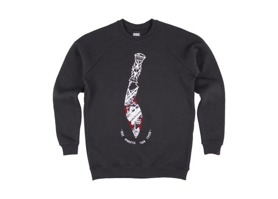 Свитшот HOOK «ГРЕХИ» чёрный