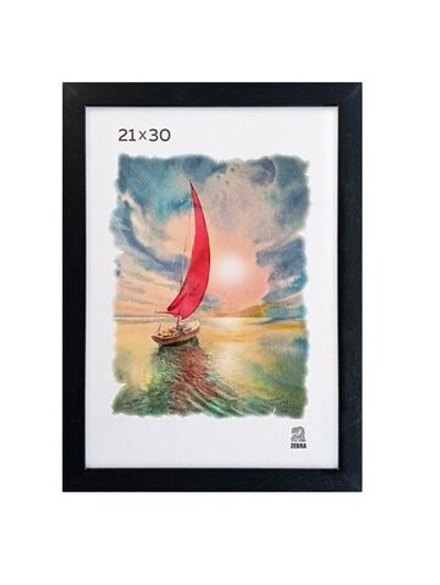 Фоторамка МДФ 21*30см. 108 черная