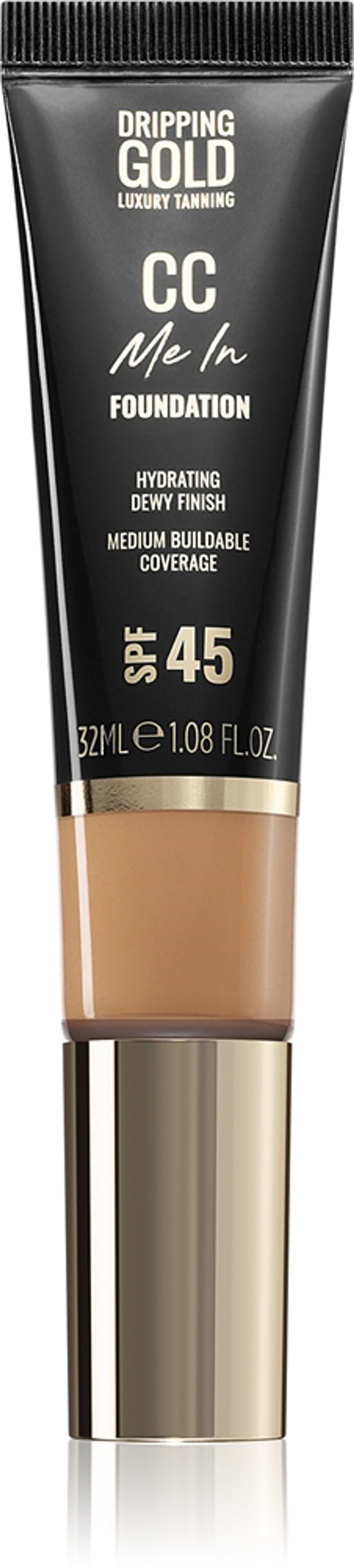 Dripping Gold CC Me In - Легкое тональное средство SPF 45 оттенок Golden 05, 32 ml
