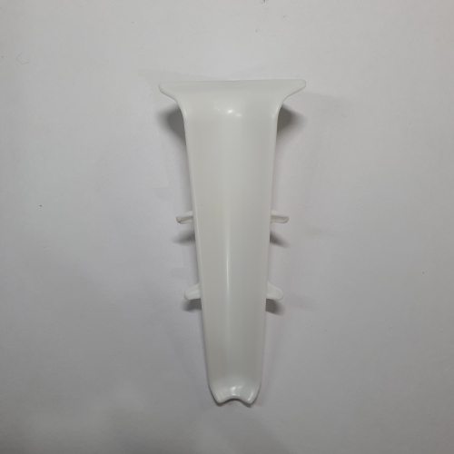 Внутр. угол к плинтусу "Идеал-Д85" Белый глянец