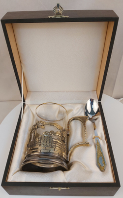 Подстаканник "Подарок строителю"