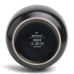 НАБОР ПОСУДЫ ОБЕДЕННЫЙ BRONCO "CHOICE BLACK" НА 4 ПЕР. 16 ПР.