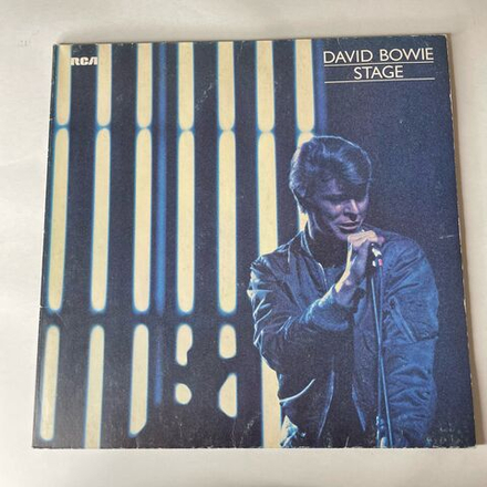 Винтажная виниловая пластинка LP David Bowie Stage (Германия 1978)