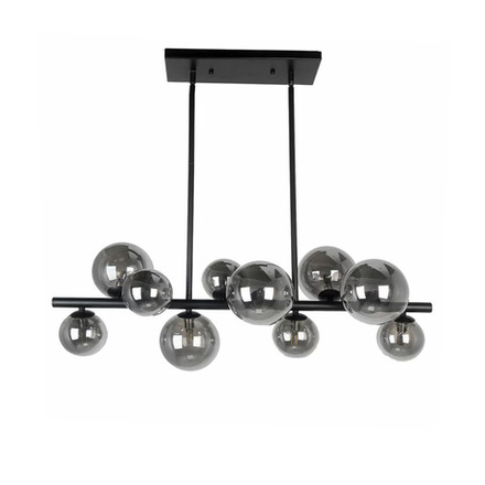 Люстра Wendt 10 black