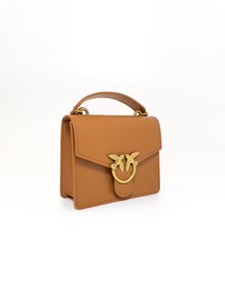 MINI LOVE BAG TOP HANDLE SIMPLY – brown