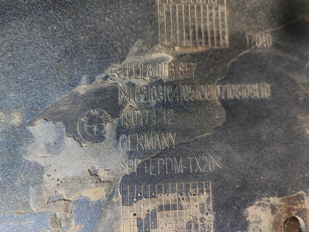 Бампер передний с дефектами BMW 3-Series (F34) GT 11-16 Б/У Оригинал 51118056857