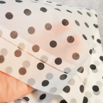 Дождевик EVA с капюшоном на кнопках, горох