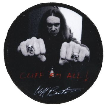 Нашивка Metallica Cliff 'Em All круглая (066)