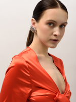 Серьги "Edge" Silver