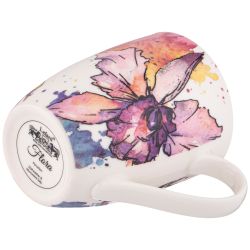 КРУЖКА "ОРХИДЕЯ" 360 МЛ (КОР=36 ШТ) 12*8,6*10,8СМ