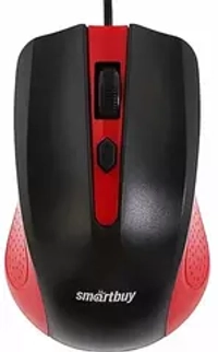 Мышь проводная SMART-BUY ONE SBM-352-RK  красно-черная