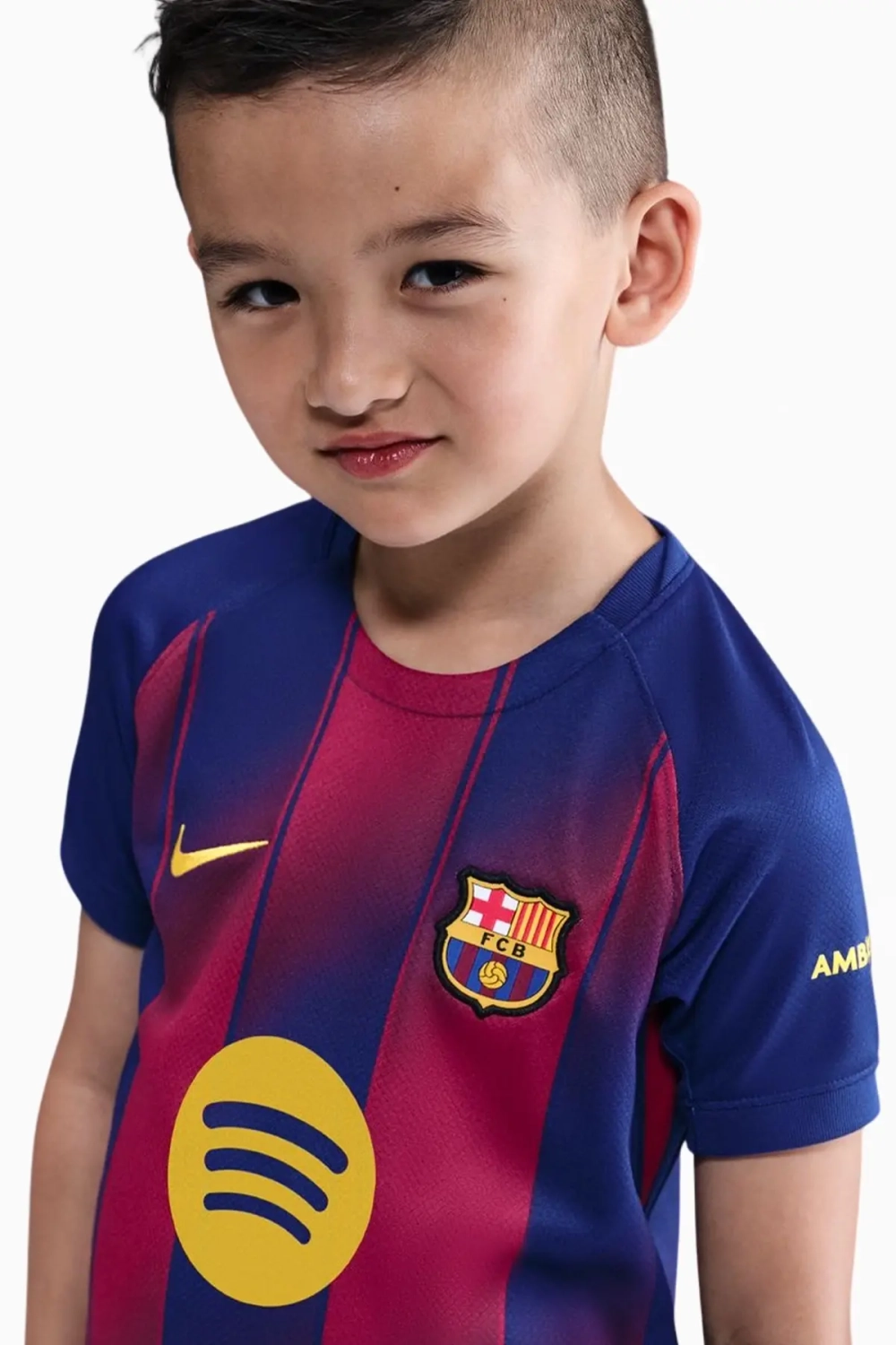 Футбольная форма Nike FC Barcelona 25/26 Home Stadium Little Kids