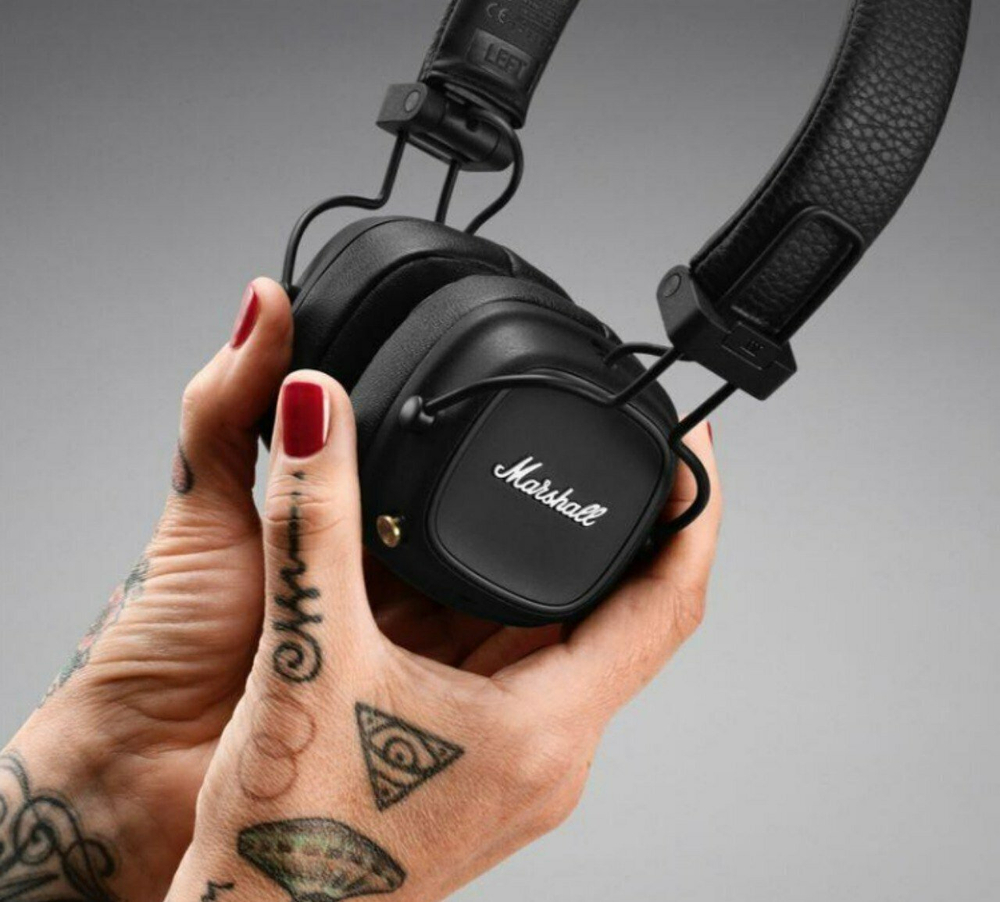Беспроводные наушники Marshall Major IV, черный