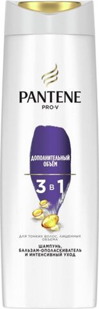 PANTENE 3в1 Шамп+бальзам ополас,Доп, объём (360мл)