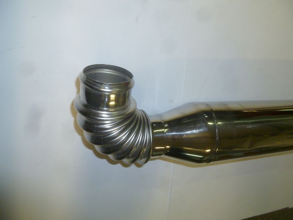 Патрубок стальной турбины и интеркулера радиатора Ricardo R6105BZLDS1; TDK 132 6LT/Intercooler Tube