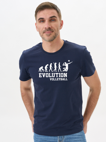 Футболка мужская "VOLLEYBALL EVOLUTION"
