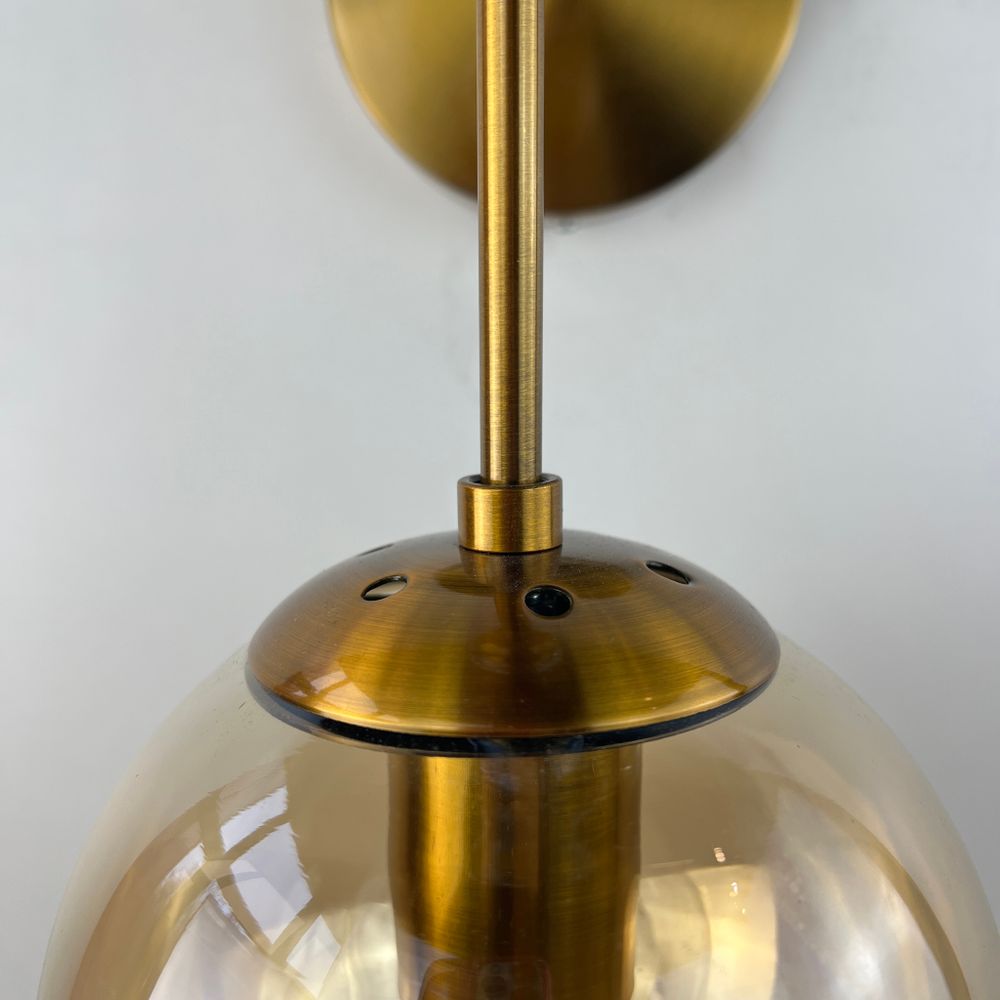Бра Modo Sconce 2 Globes Gold By Imperiumloft