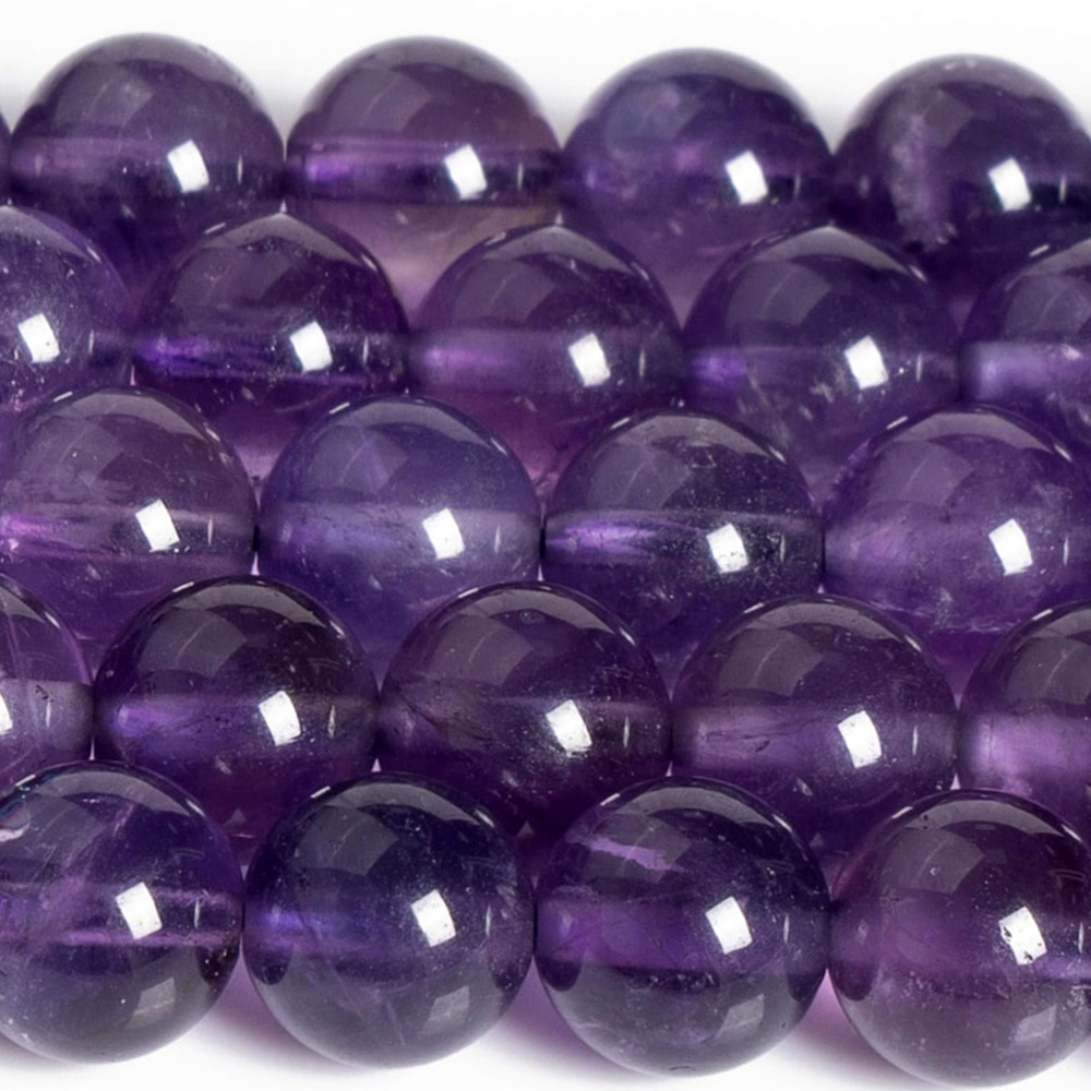 Бусина аметист "экстра" асс.