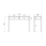 Консольный стол BERGEN BG022