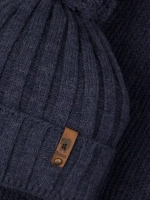 Шапка для мальчика со снудом осенняя