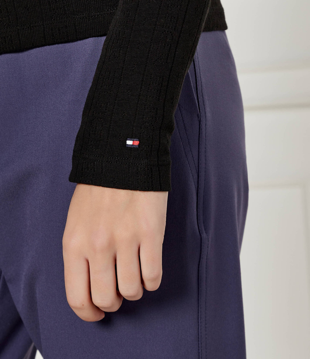 Блузка Tommy Hilfiger - черный(WW0WW42903)