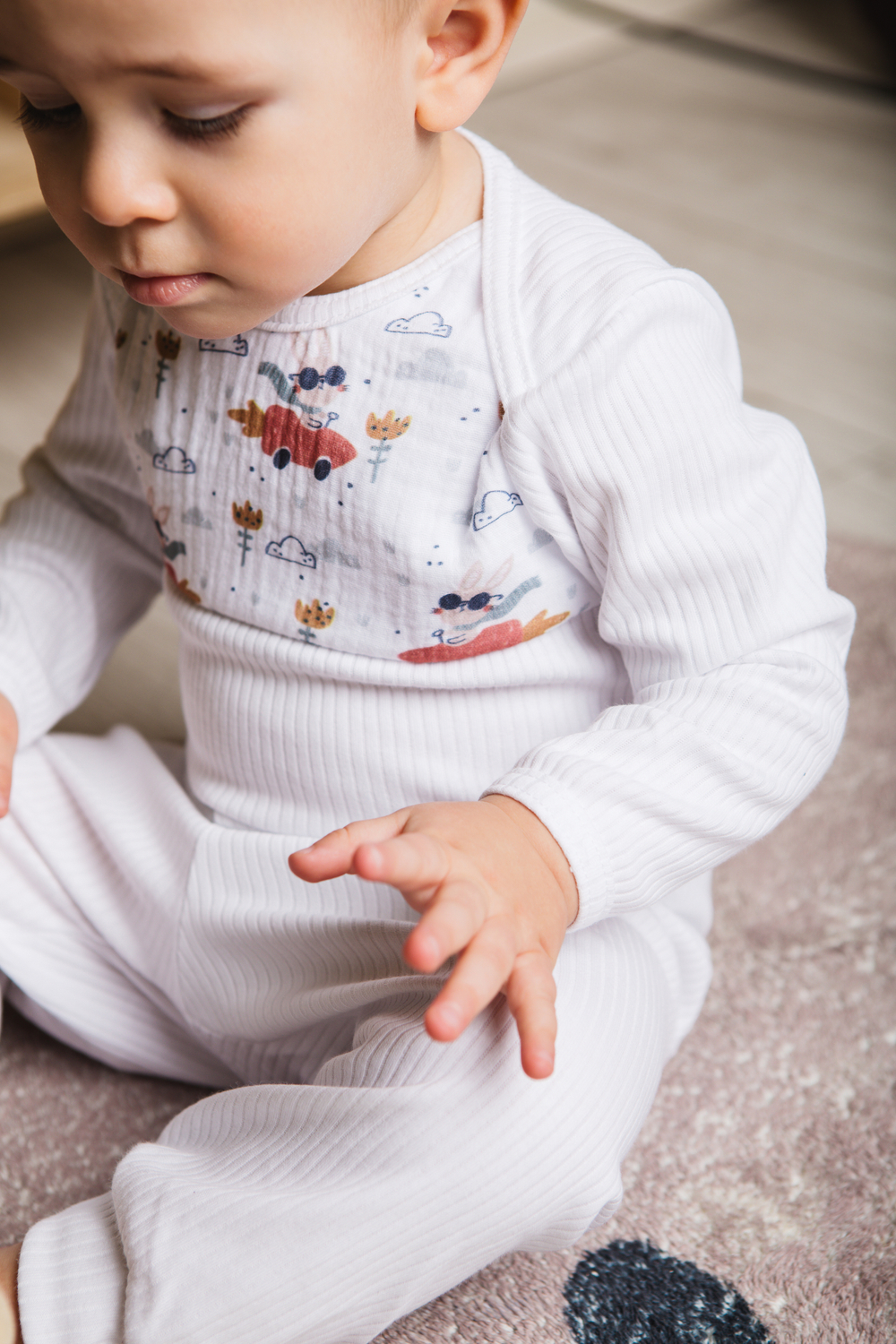 Боди АкваСтоп 12.28kids, Машина/морковка