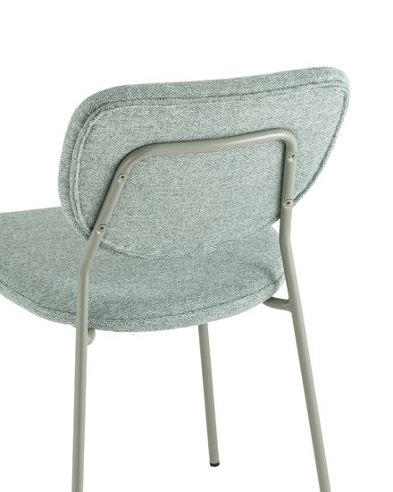 Стул обеденный Gigi шенилл зеленый
