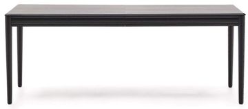 Раздвижной стол Lenon черный из шпона и массива дуба 200(280)x90 Испания 