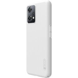 Тонкий жесткий чехол белого цвета от Nillkin для OnePlus Nord CE2 Lite 5G, серия Super Frosted Shield