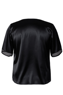 Блузка женская 4504зп, черный #506Чер094504зп