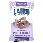 Laird Superfood, Протеиновый батончик Superfood + адаптогены, морская соль из темного шоколада, 10 пакетиков по 45 г (1,6 унции)