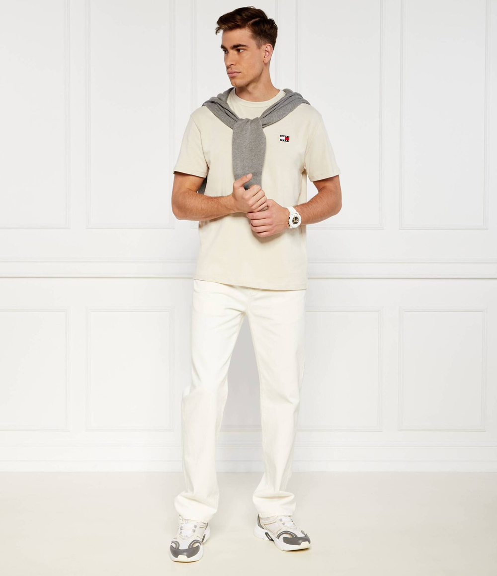 Футболка Tommy Jeans - бежевый(DM0DM17995)