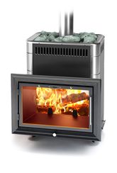 Печь каменка TMF Витрувия II Inox БСЭ антрацит 36245