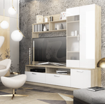 МС Софи Гостиная №3 Сонома/Белый СЦС 1800.1