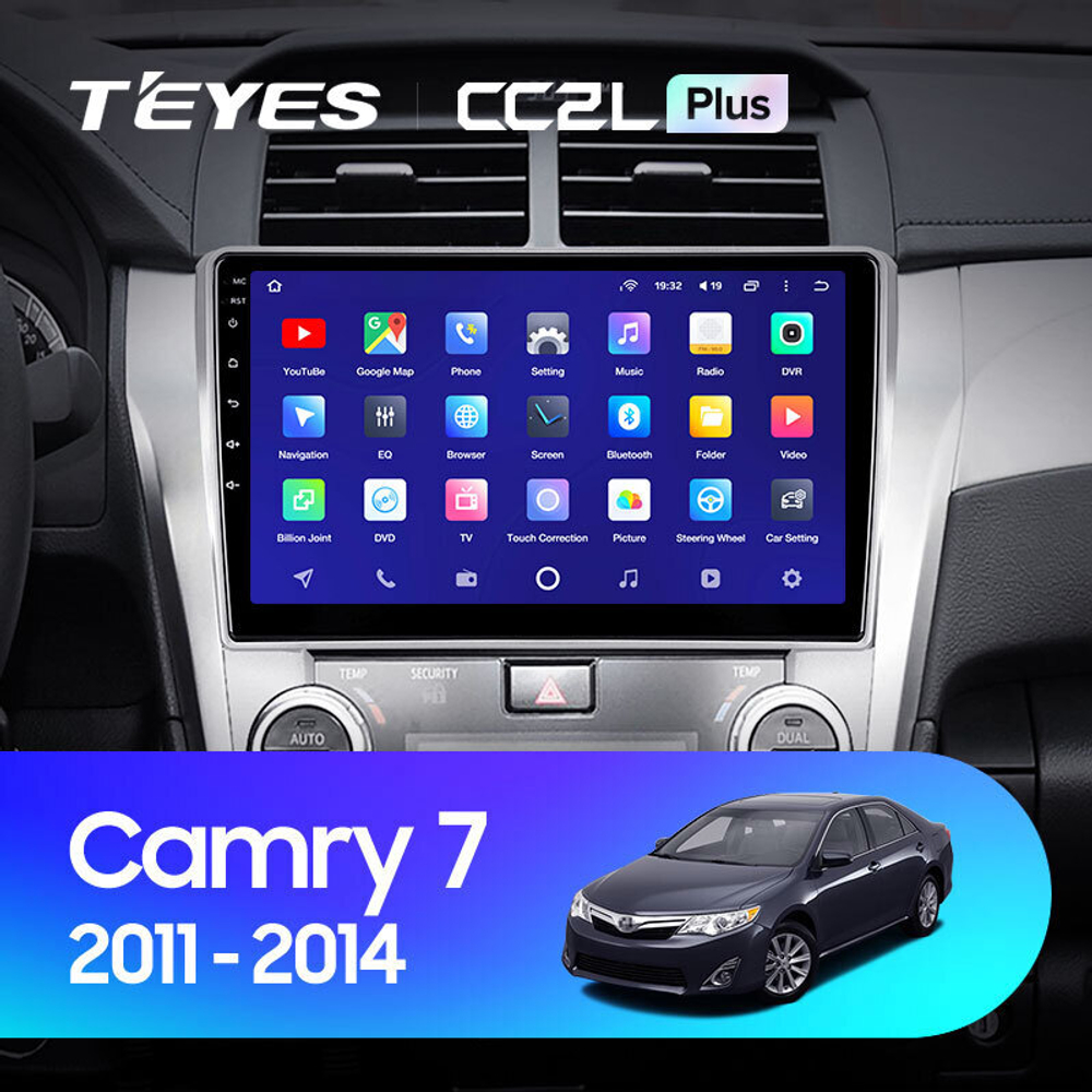 Teyes CC2L Plus 10.2" для Toyota Camry 2011-2014